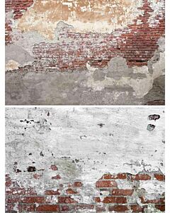 Brick Red -dobbeltsidet 87x57cm