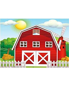 Cartoon Farm 300x200 cm 