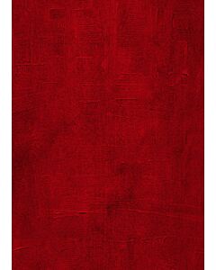 Malet Rød Væg 150x220 cm 