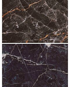 Marble Black -dobbeltsidet 87x57cm