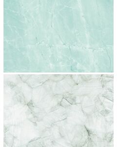 Marble Mint -dobbeltsidet 87x57cm